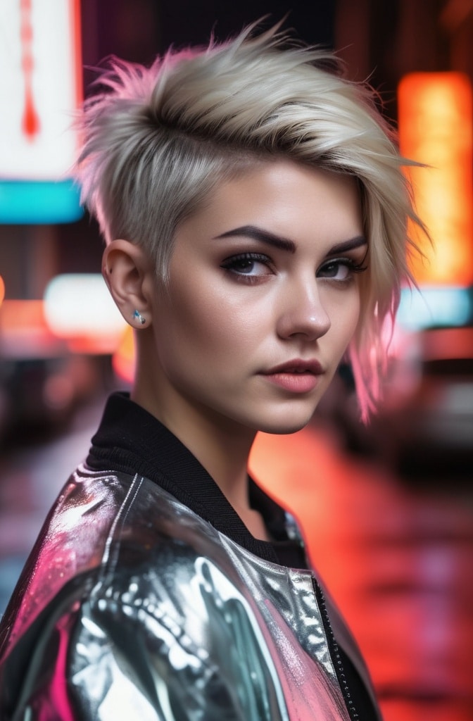 13. Shaved Side Pixie