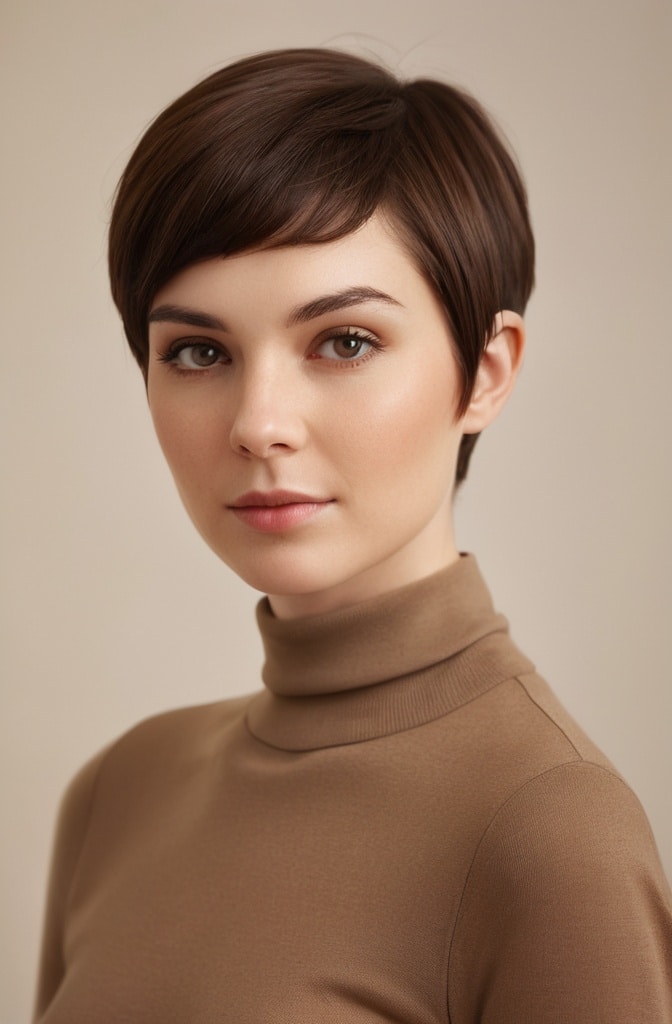 15. Pixie with Side Part