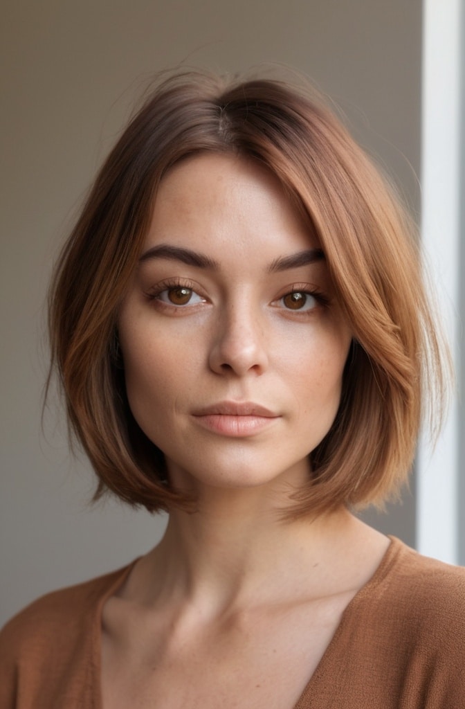 20. Feathered Bob