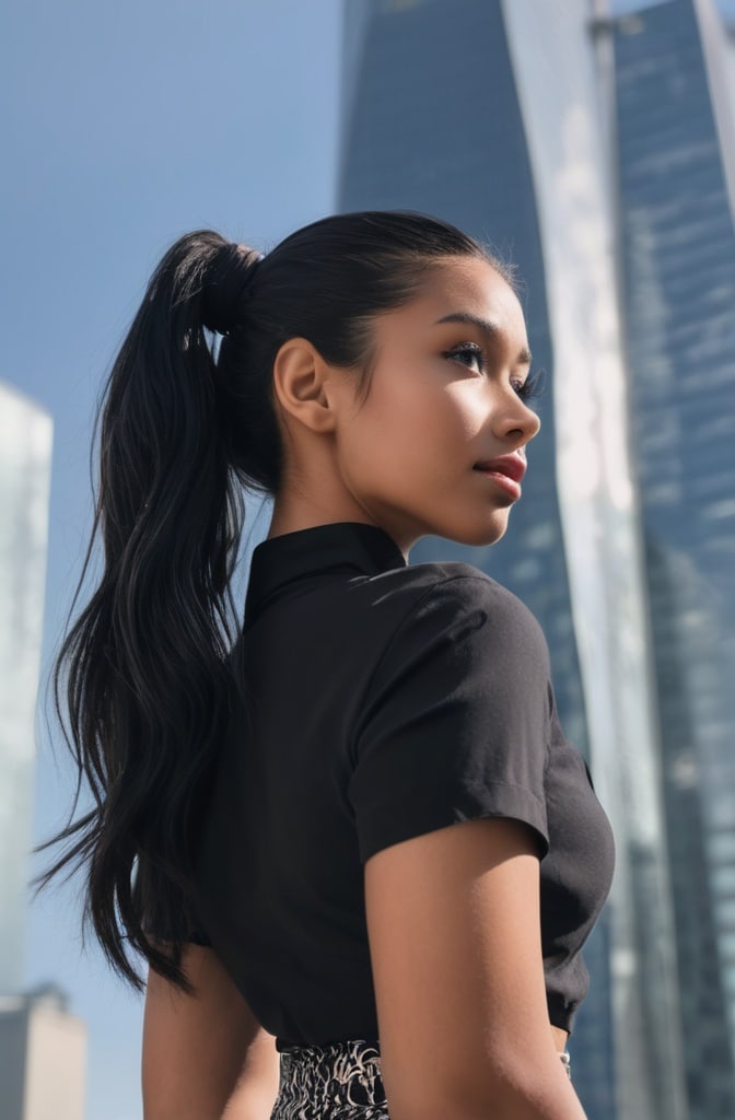 20. Super-High Messy Pony