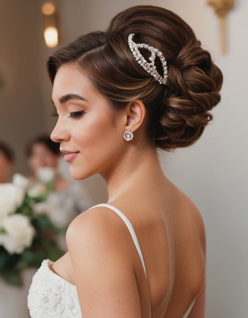 21. Twisted Topsy Tail Updo
