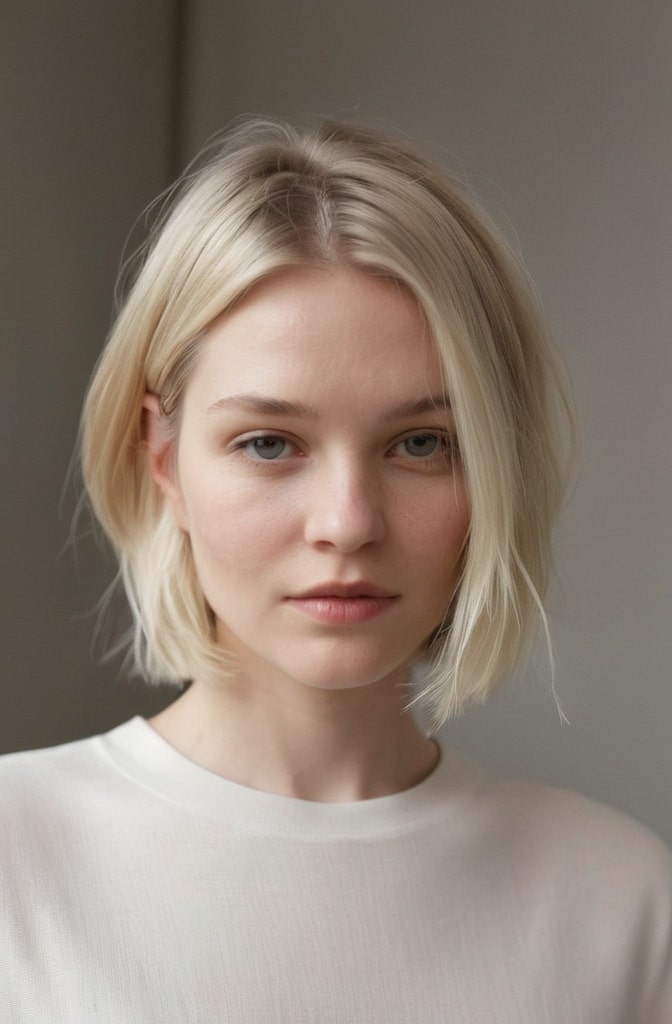 22. The Messy Bob for Fine Hair