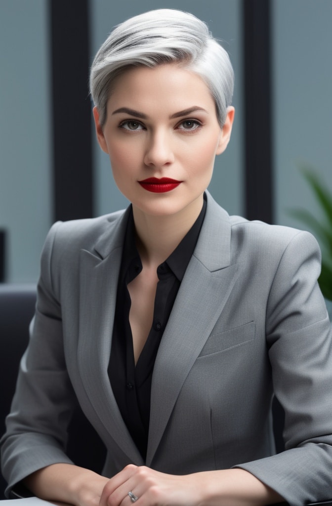 24. Slick Side Pixie