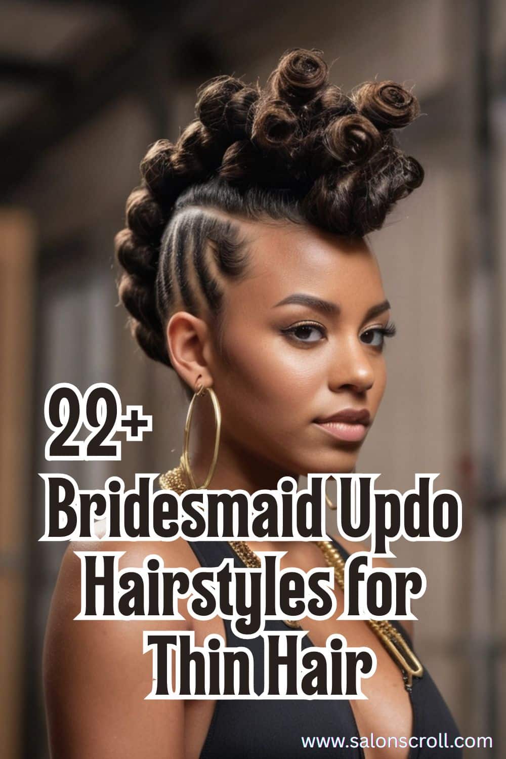 22+ Stunning Wedding Updo Hairstyles for Black Women