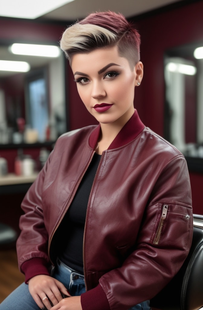 25. Pixie with Taper Fade (Barber Style)