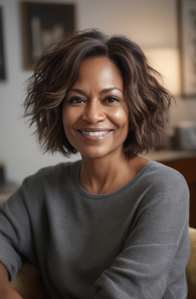25. The Personalized Messy Bob