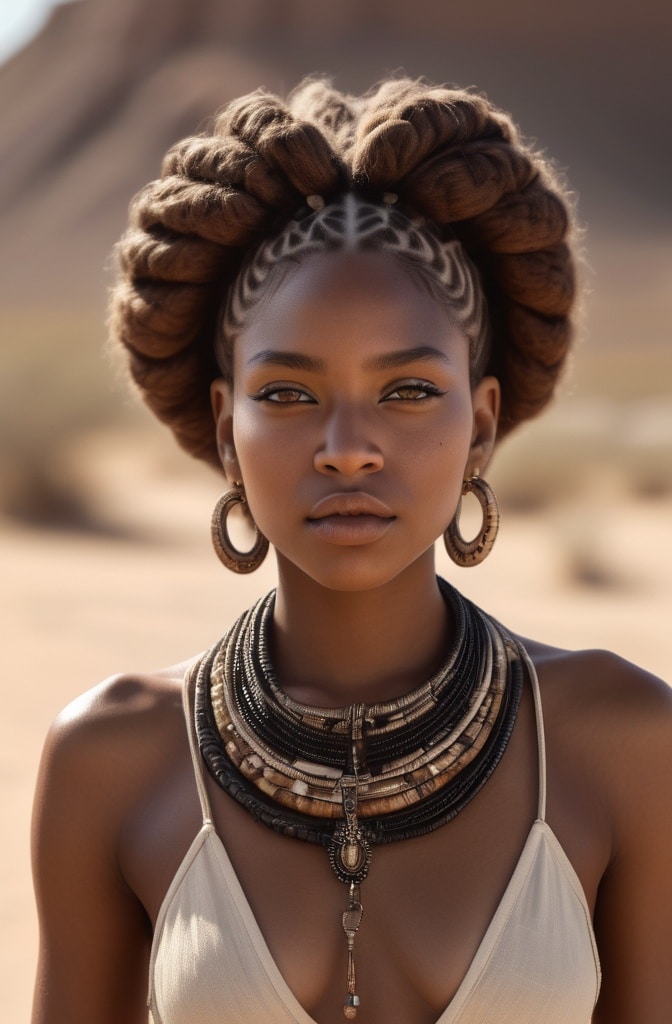 36. Tribal-Inspired Bob
