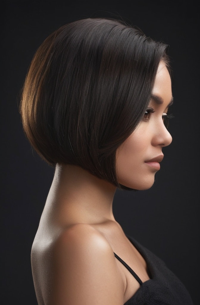 5. Tapered Bob