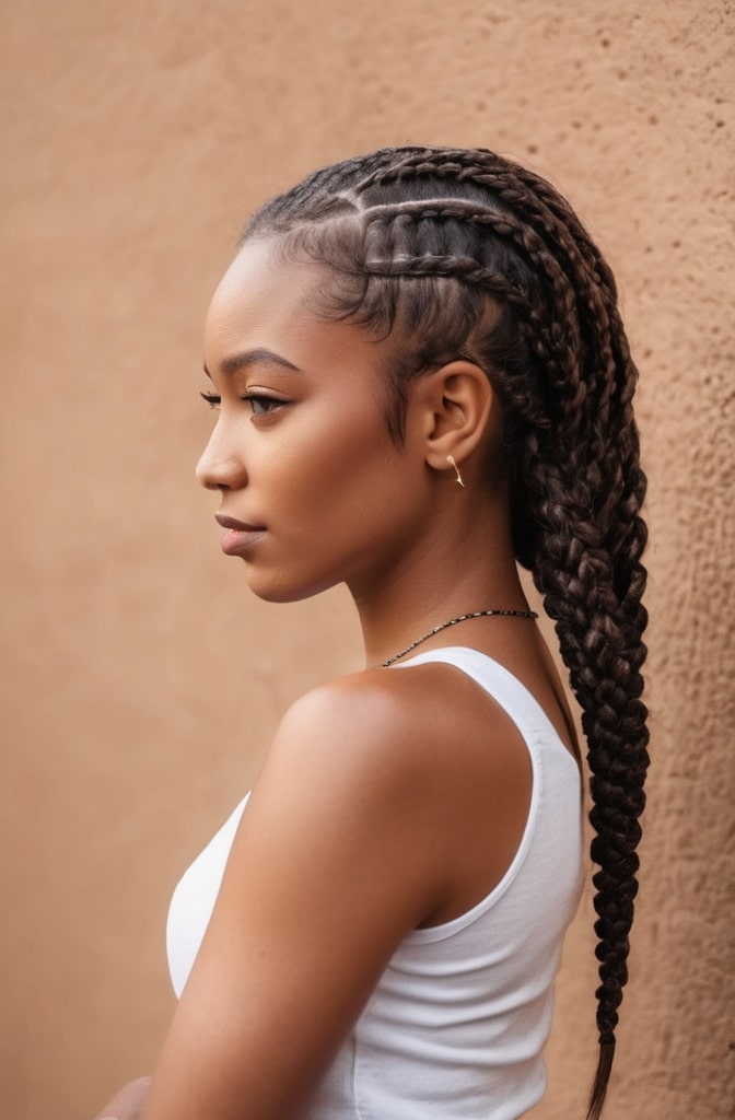 6. Braided Bob