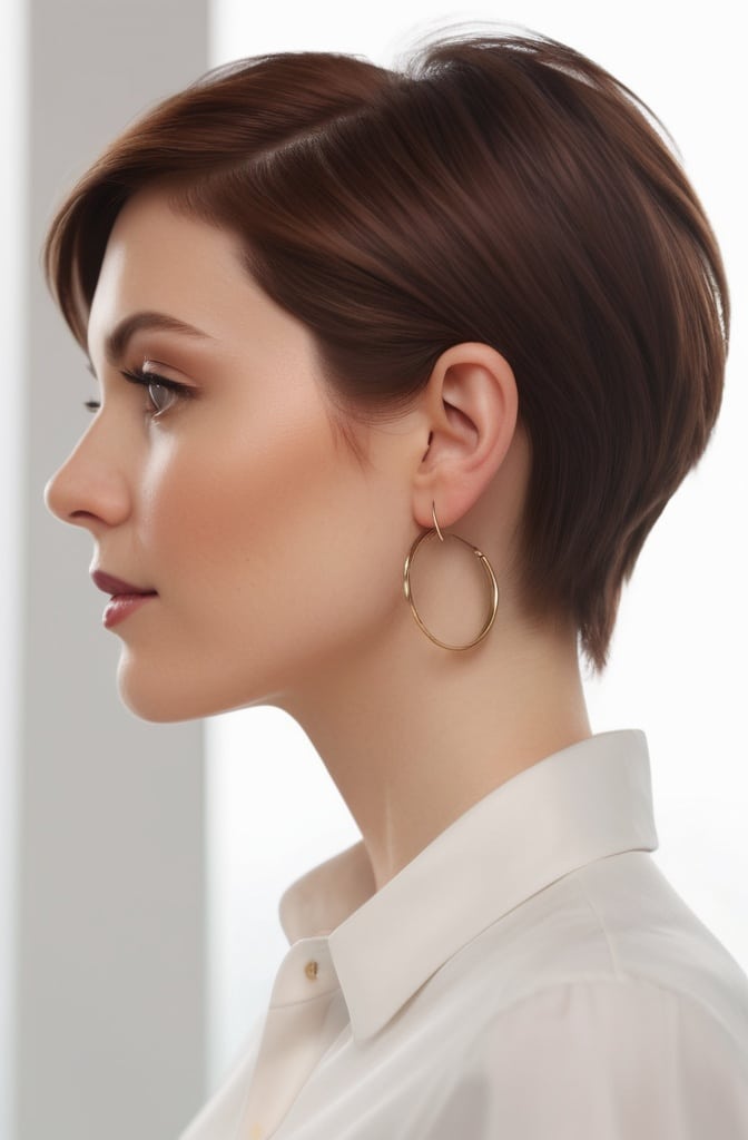 8. Tapered Nape Pixie