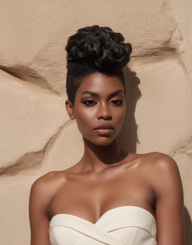 8. Twisted Pompadour