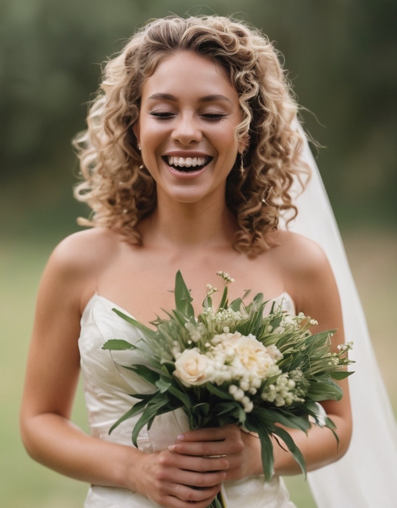 19. Curly Pineapple Updo