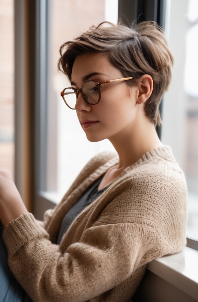 9. Grown-Out Pixie
