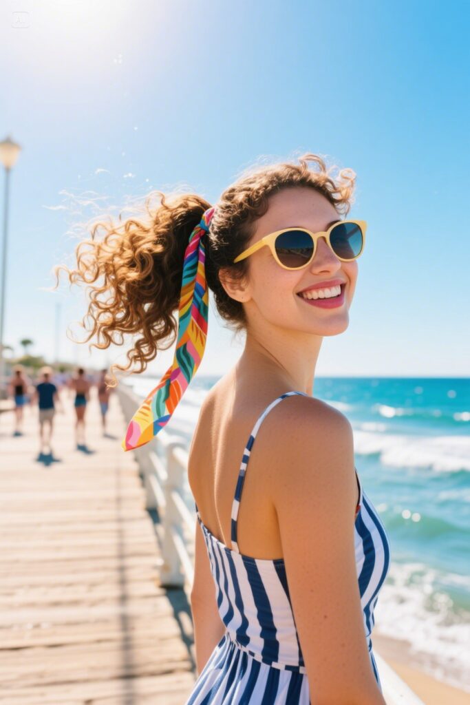 22. Curly Ponytail